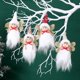 thumbnail image 2 of Falda de ángel de peluche con colgante para árbol de Navidad, adorno colgante para muñeca, 2 of 5