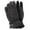 Black, variant on Isotoner Quilted Winter Glove with Gathered Wrist (Men)