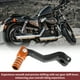 thumbnail image 5 of Palanca de cambio de motocicleta plegable para Kayo T2, aleación de aluminio, brazo de palanca de cambio en negro, naranja y tono plateado, 5 of 6