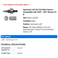 thumbnail image 2 of Upstream Left Air Fuel Ratio Sensor - Compatible with 2009 - 2021 Nissan GT-R 2010 2011 2012 2013 2014 2015 2016 2017 2018 2019 2020, 2 of 2