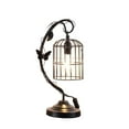 thumbnail image 6 of ORE International 17.5" Iris Black Butterfly Garden Metal Table Lamp, 6 of 6