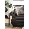 thumbnail image 2 of Faux Leather Upholstered Chair & , Style, Brown, Traditional Living Area And Deep , American Room, 2 of 6