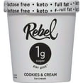 thumbnail image 2 of Rebel Ice Cream , Cookies & Cream, 2 of 5