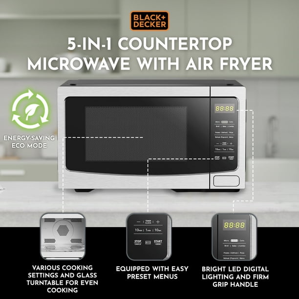 Danby Four à micro-ondes multifonctionnel 5 en 1 avec air fry