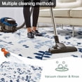 thumbnail image 5 of Blue Botanical Outdoor Rug for Patio/Deck/Porch, Non-Slip Large Area Rug 5 x 7 Ft, Spring Floral Watercolor Leaf Indoor Outdoor Rugs Washable Area Rugs, Reversible Camping Rug Carpet Runner, 5 of 8