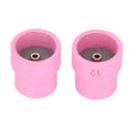 thumbnail image 2 of 2Pcs TIG Welding Cup 12#/14# Ceramic Nozzle Accessory Set Kit for WP9/17/18/20/25/26(Rose ), 2 of 5