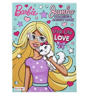  Barbie Coloring Books for Kids Ages 4-8 - Bundle with Barbie  Activity Book with Puffy Stickers Plus Barbie Play Pack, More