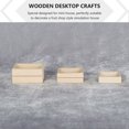 thumbnail image 4 of FENGGUIQU 3pcs Miniature Fruit Crate Wooden Home Decoration For Mini House, 4 of 8