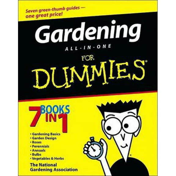 Pre-Owned Gardening All-In-One for Dummies (Paperback) 0764525557 9780764525551