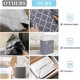 thumbnail image 4 of Cesto para ropa sucia NQ 1 pieza con asa larga plegable impermeable 75 litros gris, 4 of 5