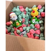 FunPak MiniPack Plant Based Biodegradable Packing Peanuts 0.60 cu ft Bag Compostable Christmas Love