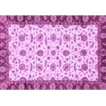 thumbnail image 1 of Ahgly Company Indoor Rectangle Oriental Purple Traditional Area Rugs, 8' x 12', 1 of 4