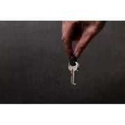 حامل مفاتيح KeySmart Mini Keychain - منظم مفاتيح مدمج لسلسلة المفاتيح، سلاسل مفاتيح EDC مدمجة خالية من الفوضى، حلقة مفاتيح لسلاسل مفاتيح سلاسل السيارات - Flex