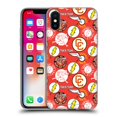 thumbnail image 1 of Head Case Designs Officially Licensed The Flash DC Comics Fast Fashion Pattern Soft Gel Case Compatible with Apple iPhone X / iPhone XS, 1 of 7