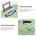 thumbnail image 3 of Kdxio Avocado and Hearts Pattern Luggage Cover for Travel,Elastic and Durable,Fits 18-32 Inch,Anti-Scratch Suitcase Protector-No luggage included, 3 of 5