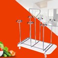 thumbnail image 4 of Bueautybox Kitchen Glass Cup Drying Stand Water Mug Rack Draining Organizer Holder Tray, 4 of 7