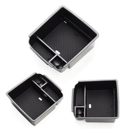 FRCOLOR  Foldable Collapsible Trunk Organizer Phone Automotive Black