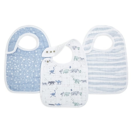 UPC: 0842332149350 | aden + anais  classic snap bibs  rising star 3-pack