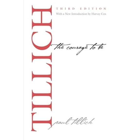 Pre-Owned The Courage to Be (Paperback) 030018879X 9780300188790