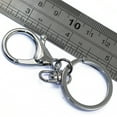 thumbnail image 3 of 5x  Clasp Lobster Swivel Clip Keyring Bag Charms Findings 65mm, 3 of 3