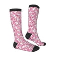 thumbnail image 3 of Picia Women Crew Soft Moisture-wicking Socks Cute Rabbit Pattern Design Cotton Socks, One Size fit All, 3 of 9