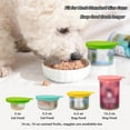 thumbnail image 3 of 3 PACK Pet Food Can Covers Silicone Lids for 5.5 oz Cans,Can Covers Fit for Most Cat & Dog Food Cans/Tins,BPA Free,Reusable, 3 of 8