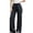 Black, variant on Iugvhana Womens Athletic Cargo Pants Straight Leg Loose Fit Lightweight Elastic Waist Multi Zipper Pockets Casual Hiking Running Pants Black XXXXL