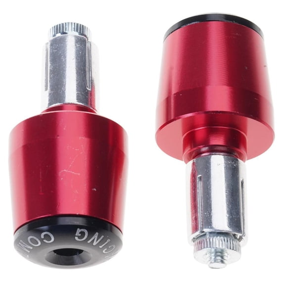 Yammee Universal Motorcycle Handlebar End Plugs Aluminum Alloy Protective Design Easy Installation