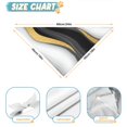 thumbnail image 6 of Dog Bandana 1 Pack,Black White Gold Wave Marble Pattern Bandanas for Dogs,Cat Bandana,Small/ Large Dog Bandana 2 Size,Dog Bandanas, 6 of 6