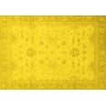 thumbnail image 1 of Ahgly Company Indoor Rectangle Oriental Yellow Traditional Area Rugs, 5' x 7', 1 of 4