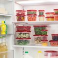thumbnail image 2 of Rubbermaid Easy Find Lid Food Storage Container, 9.5 Liter, Red, 2 of 5