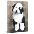 thumbnail image 2 of Parvez Taj Cute Furry Dog Canvas Wall Art, 2 of 9