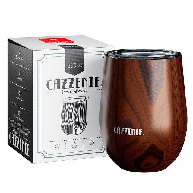 Vaso Termico Cazzenie Termo para Café 300 ml Doble Pared Vintage