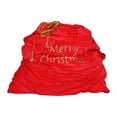 thumbnail image 1 of Bolsa de Navidad, saco de Papá Noel, reutilizable, para fiestas, decorativa, para regalar dulces, ligera, 1 of 9