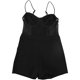 thumbnail image 1 of GUESS Womens Lace Bustier Romper Jumpsuit black M, 1 of 2