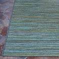 thumbnail image 4 of Couristan Cape Hinsdale Indoor / Outdoor Area Rug, Teal-Cobalt, 2'3" x 11'9" Runner, 4 of 8
