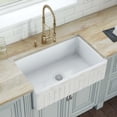 thumbnail image 4 of Ruvati 33 x 20 inch Fireclay Reversible Apron-Front Kitchen Sink, 4 of 9