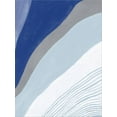 thumbnail image 2 of Art.com Retro Abstract IV Blue Stretched Canvas Print Wall Art by Danhui Nai, 24" x 32", 2 of 4
