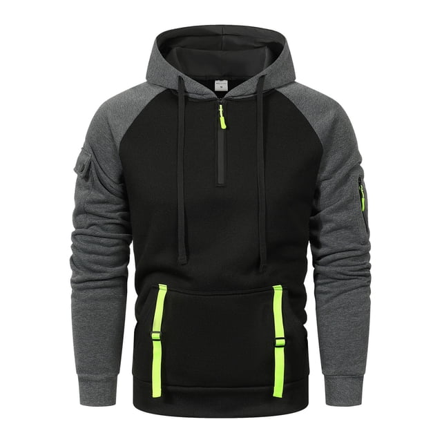 WILLBEST Sudaderas para Hombre Sudadera con Capucha y Cremallera para Hombre, Sudadera Informal Ajustada para Uso Diario, Chaqueta Cómoda, Suave, Ligera y Cálida para Otoño e Invierno Chica