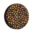 thumbnail image 1 of Fotbe Burger Fries Funda de Llanta de Repuesto con Estampado, Engrosada, Ajuste Universal para Jeep, Remolque, RV, SUV, Camión-16 inch, 1 of 6