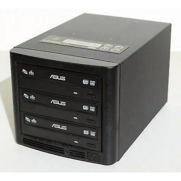 Copystars DVD Duplicator Burner Drive 24X 1 to 2 DVD Copier Duplication Tower