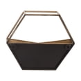 thumbnail image 7 of Foreside Home and Garden Bronze Geometric Metal Planter, 7 of 7