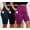 black/red/gray blue(3pack), variant on DDLUYY Women's Plus Size Butterluxe Tummy Control High Waist Yoga Shorts Workout Athletic Biker Shorts with Pockets 3-Pack