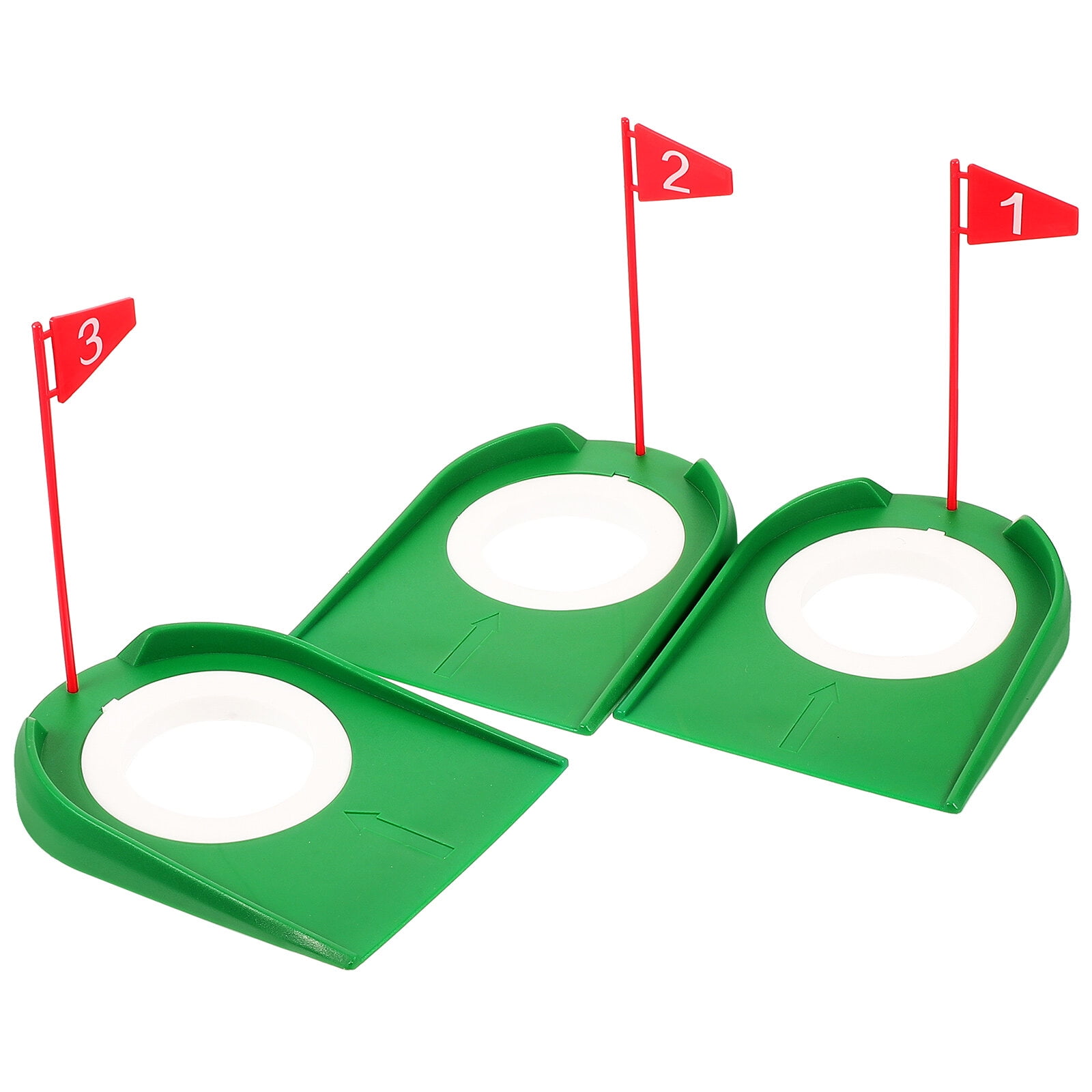 3Pcs Golf Putting Cup Golf Accessories Golf Hole Training Aids Golf