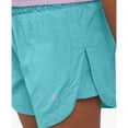 thumbnail image 3 of Champion Girls Crinkled Woven Shorts - Aqua - Size Large, 3 of 6