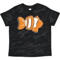 thumbnail image 3 of Inktastic Clown Fish Boys or Girls Toddler T-Shirt, 3 of 5