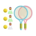 thumbnail image 4 of Almencla Kids Tennis Rackets Badminton Sets Tennis Racquet Comfortable Grip Play Game Toy Blue Pink, 4 of 8