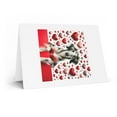 thumbnail image 2 of DistinctInk Greeting Card / Note Card - Valentine's Day Sloughi - PACK of 3, 2 of 7