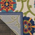 thumbnail image 6 of Nourison Aloha Indoor/Outdoor Blue/Multicolor 7'10" x 10'6" Area Rug, (8x11), 6 of 11