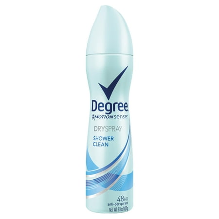 Degree Women Antiperspirant Deodorant Dry Spray for Women Shower Clean 3.8 oz